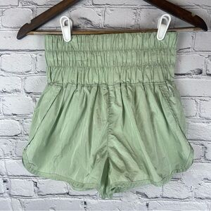 FP MOVEMENT‎ The Way Home High Rise Running Shorts Women’s Medium Green